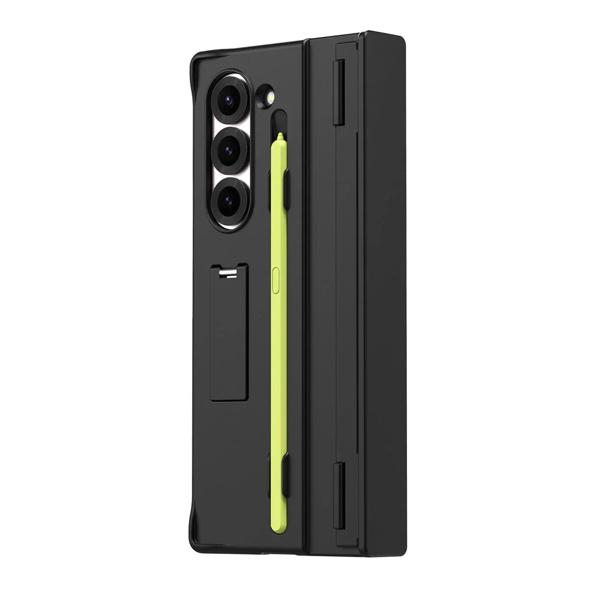 Araree Samsung Z Fold 6 Nukin 360 Stand + Pencil Slot Case - Black - Tashqila Araree Samsung Z Fold 6 Nukin 360 Stand + Pencil Slot Case - Black - Tashqila